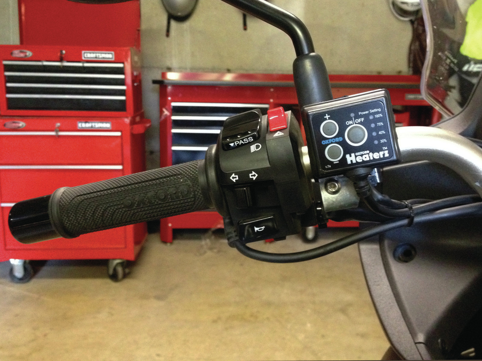 Grip Warmer, Pemanas Hand Grip Sepeda Motor 4 oxford-heater -grips