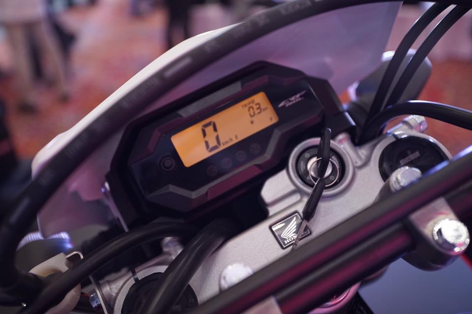Honda CRF150L Aksesoris Apparel... All About CRF !!! 7 Compact Digital Speedometer console display All New Honda CRF150L