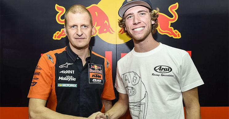 Darryn Binder, Adik Brad Binder Resmi Gabung di Red Bull Ajo KTM Moto3 1 Darryn Binder Moto3
