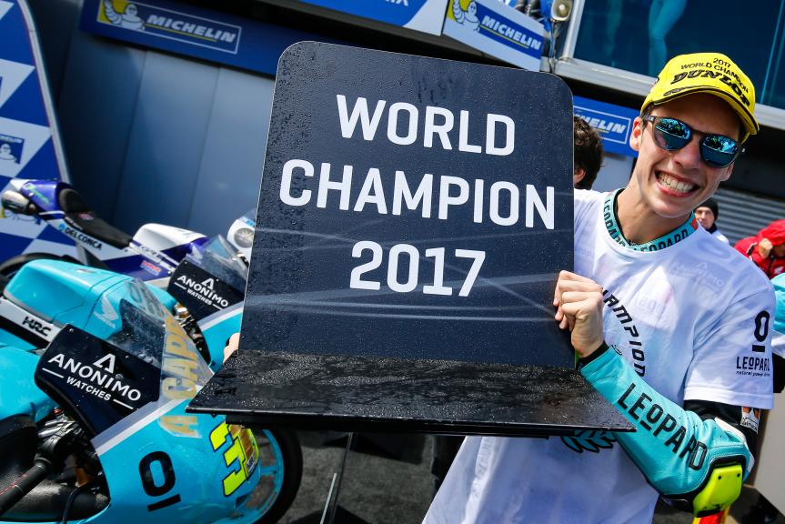 Joan Mir Rider Spanyol Ini Batal Ngetrail dengan Marc Marquez, Lebih Memilih Valentino Rossi. 1 Joan Mir Moto3 World Champion