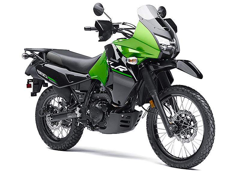 Biker Cantik Ini Bikin Wind Screen dari Tong Sampah !!! 6 Kawasaki KLR650
