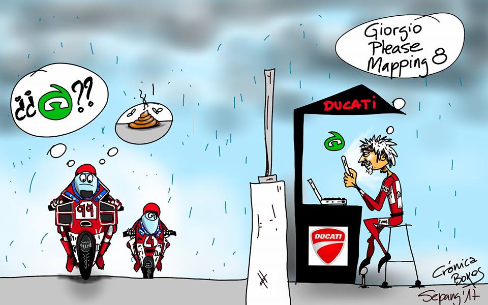 Bikin Ngakak Kartun Valentino Rossi dan Mapping-8 Ini Bro.. !! 5 Mapping -8