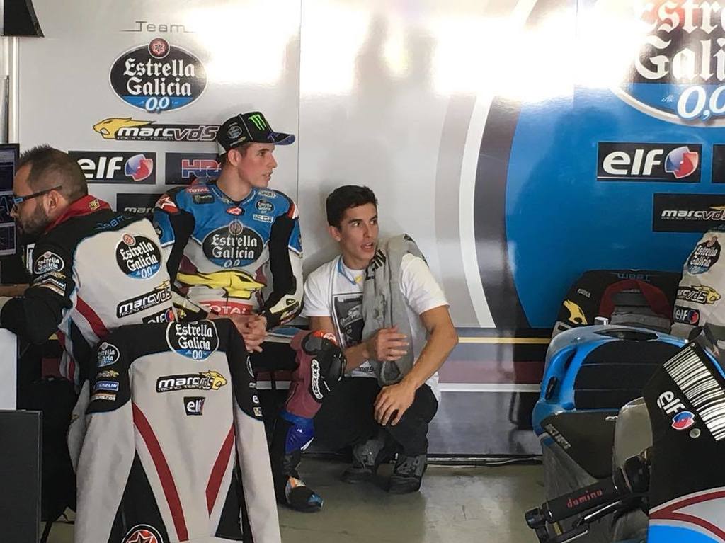 Tatapan 1000 Makna Dovi - Marquez di Sirkuit Jerez 4 Marc Alex Jerez