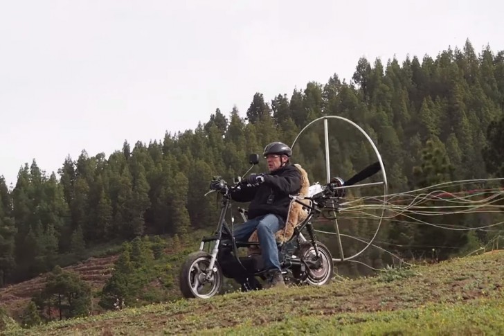 Skuter Terbang Dengan Teknologi Sederhana, Bikin Hati Senang !! 1 Scooter Terbang