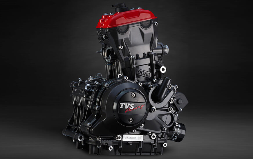 TVS Apache RR 310 Inspirasi Bentuk Ikan Hiu, Spesifikasi Lengkap Warna dan Harga !!! 8 2018 TVS Apache RR310 - Engine