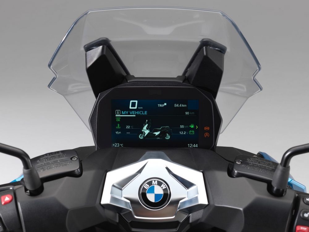 BMW C400X 2018 Review Spesifikasi dan Fiturnya Keren !!! 1 "Dashboard