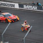 Video RC213V Marc Marquez Dikeroyok Supercar Honda di Motegi Jepang 9 Honda Racing Thanks Day 2017