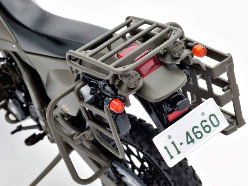 KLX 250 Versi Motor Intai Tentara Buatan Tomytec 8 KLX 250 Versi Motor Intai Tentara