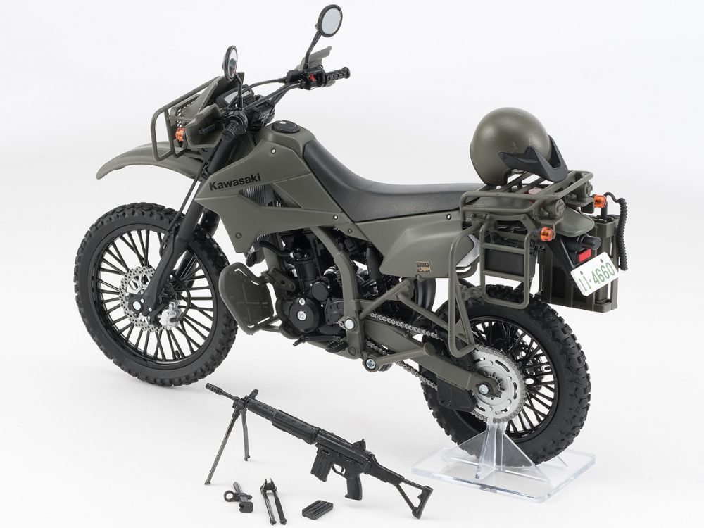 KLX 250 Versi Motor Intai Tentara Buatan Tomytec 7 KLX 250 Versi Motor Intai Tentara