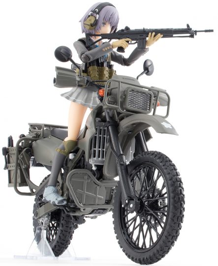 KLX 250 Versi Motor Intai Tentara Buatan Tomytec 4 KLX 250 Versi Motor Intai Tentara