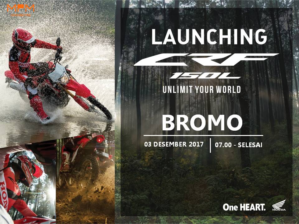 Launching Honda CRF150L Jawa Timur di Bromo 3 Launching Honda CRF150L Jawa Timur