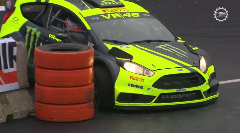 Valentino Rossi Latihan Monza Rally Show 