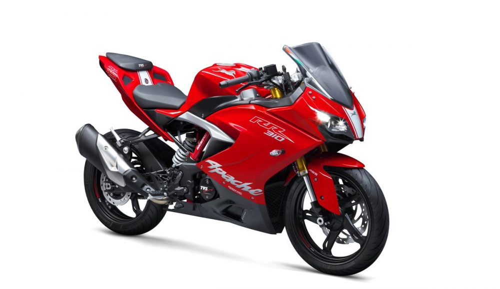 TVS Apache RR 310 Inspirasi Bentuk Ikan Hiu, Spesifikasi Lengkap Warna dan Harga !!! 1 TVS Apache RR310