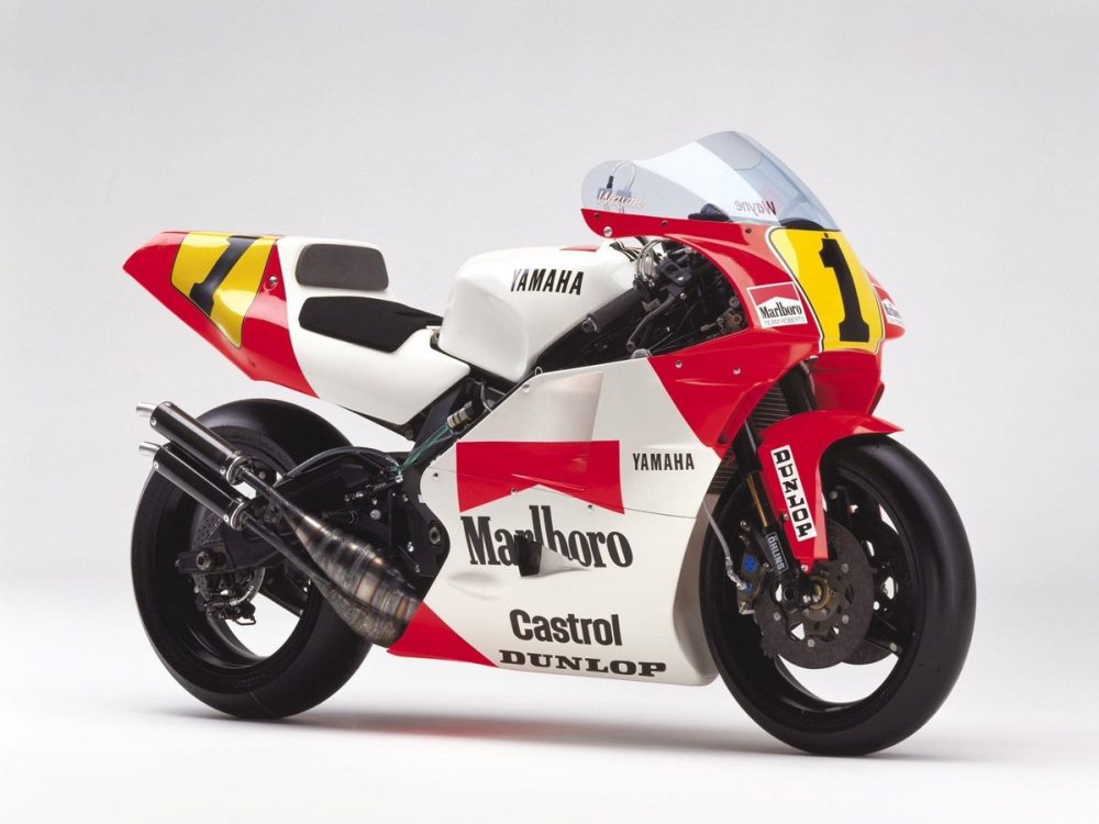 Proyek Rahasia Yamaha YZR500 Single-Crank Tahun 2000 Yang Tak Pernah Terungkap !!! 3 Yamaha YZR 500cc Marlboro Wayne Rainey