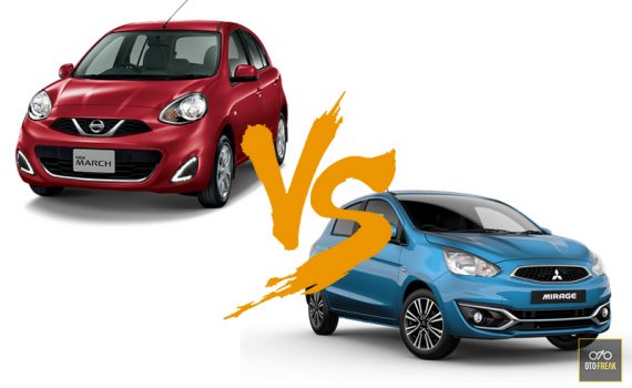 Nissan Masih Pede dengan March Walau Persaingan Ketat 1 nissan march vs mitsubishi mirage