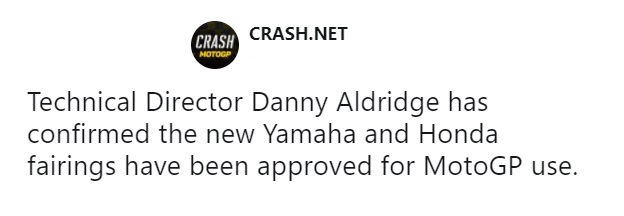 Fairing Baru Yamaha dan Honda Disetujui Direktur Teknik MotoGP, Jadi Bahan Tertawaan Tim Lain ! 3 Crash net MotoGP