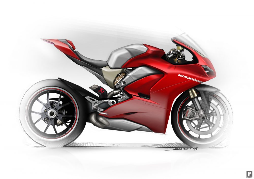 Luar Biasa Cantiknya Desain Sketsa Ducati Panigale V4 Bro !!! 4 Ducati Panigale V4 4