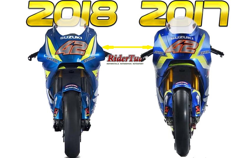 Perbedaan Suzuki GSX-RR 2018 dengan Versi 2017, Sebuah Evolusi
