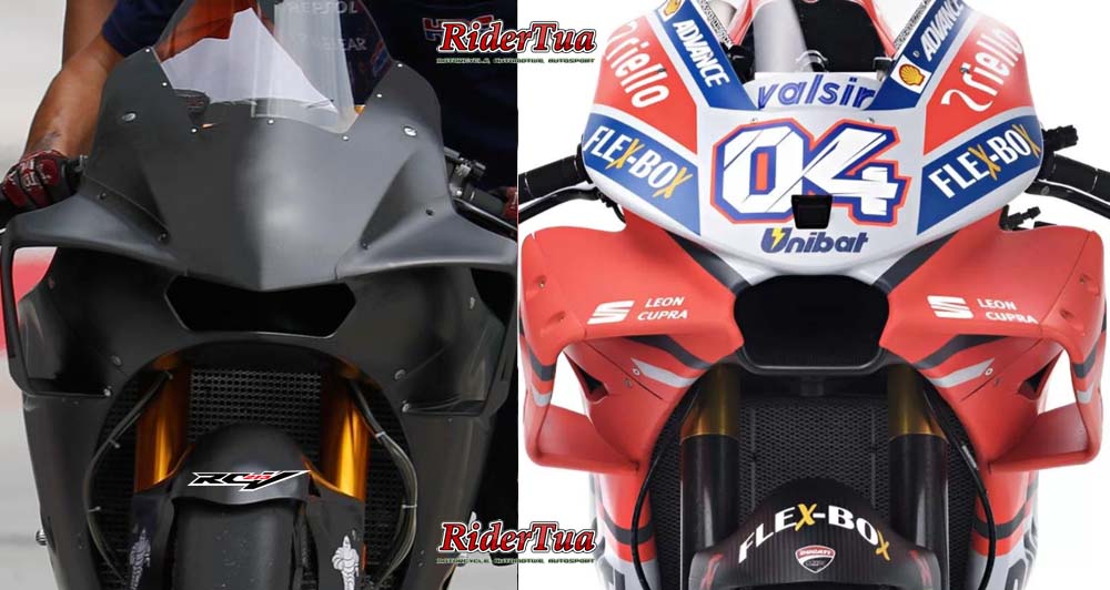 Honda RC213V 2018 Vs Desmosedici GP18