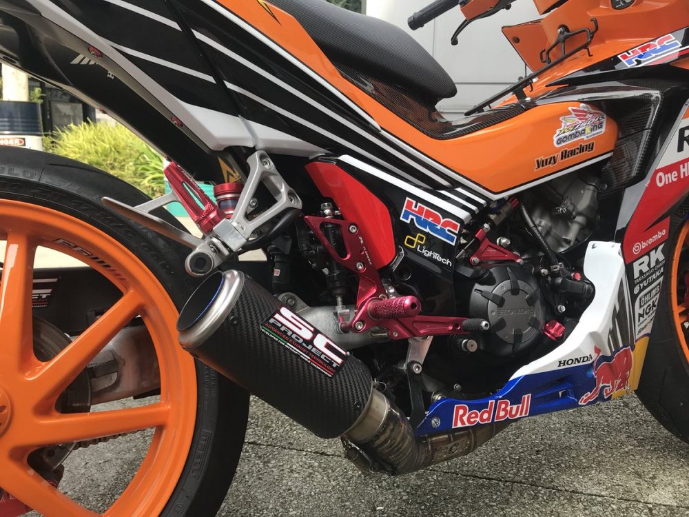 Underbone RC213V Terkeren, Kira-Kira Ini Motor Apa Ya ? 3 Underbone Repsol