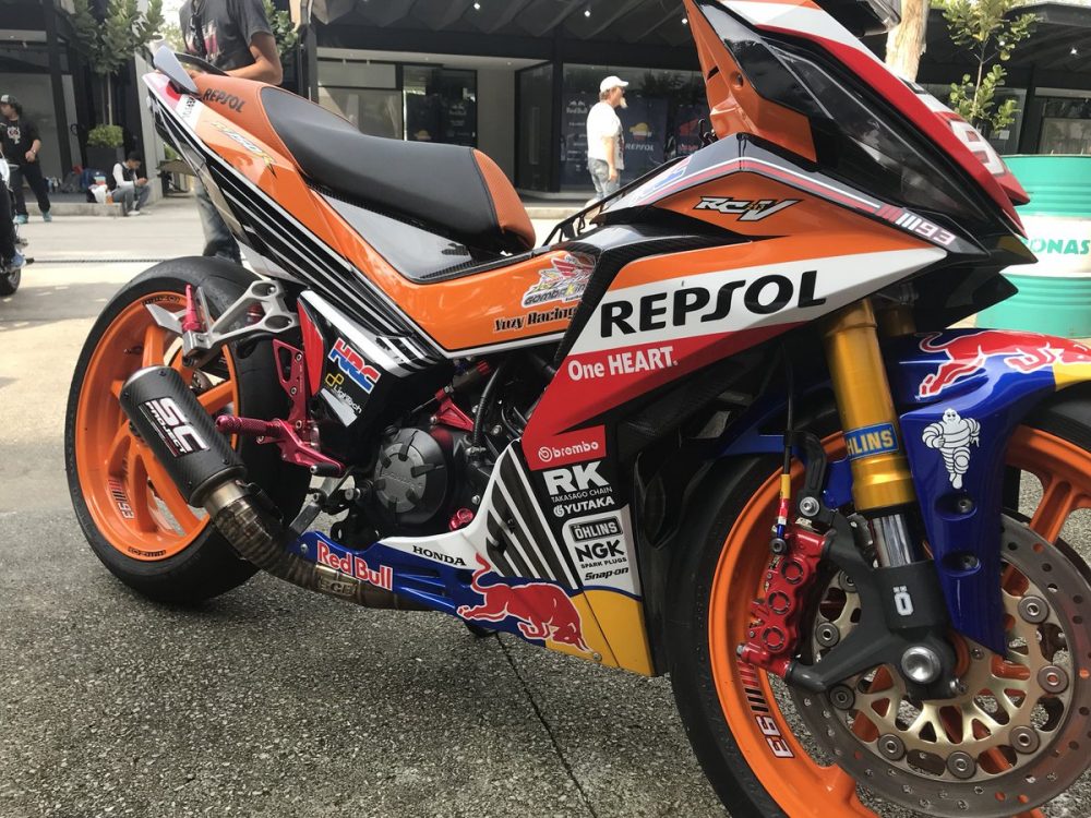 Underbone RC213V Terkeren, Kira-Kira Ini Motor Apa Ya ? 2 Underbone Repsol