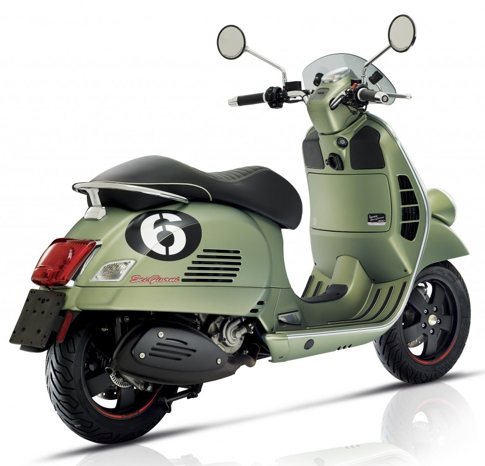 Vespa Sei Giorni belakang