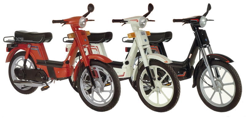 Ulang Tahun Vespino ke-50 Dirayakan di Madrid Spanyol 2 Vespino Gama