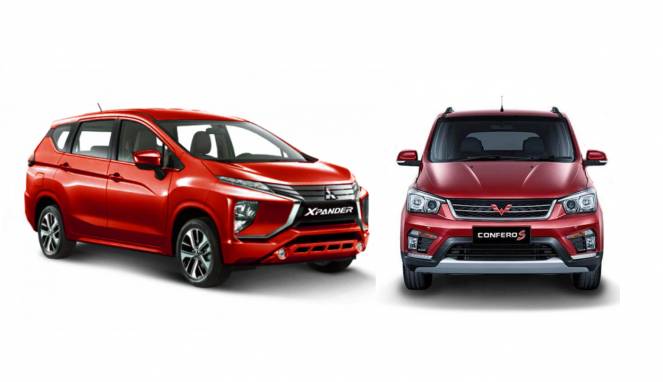 Avanza Kembali Ungguli Penjualan Xpander Pada November 2018 2 mitsubishi-xpander-dan-wuling-confero-s