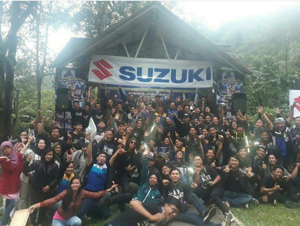 Bertumbuh, GSX Club Indonesia Bertunas di Sukabumi ! 3 Deklarasi GCI Sukabumi 1