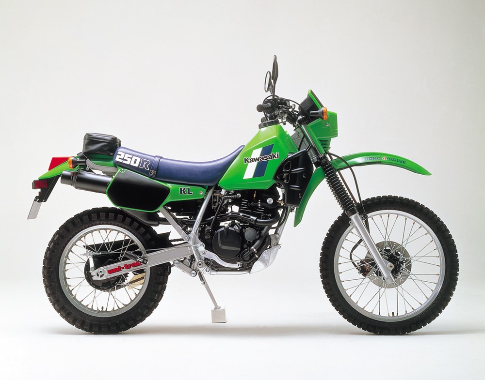 Varian 250cc Terbengis Kawasaki Ternyata 250 CS Lansiran 1985 Ini Bro ! 3 Kawasaki KL 250 R