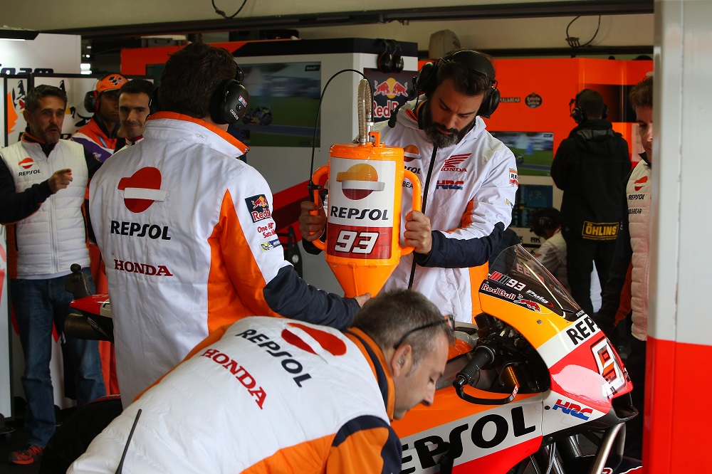 Repsol Honda Fuel tank