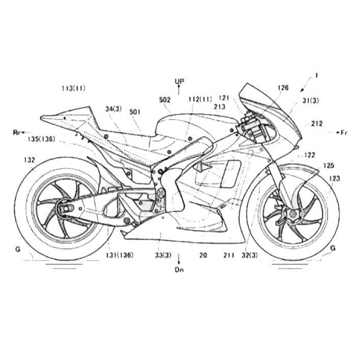 Suzuki Daftarkan Paten Motor MotoGP GSX RR Versi Jalan Raya