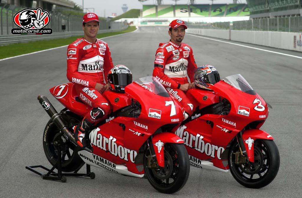 Checa dan Biaggi Marlboro Yamaha Team