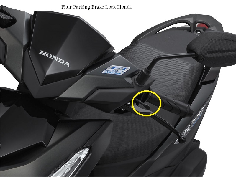 Alat Pengaman Motor Ternyata Gak Perlu Yang Mahal Kok... Nih Buktinya !! 2 Fitur Parking Brake Lock Honda