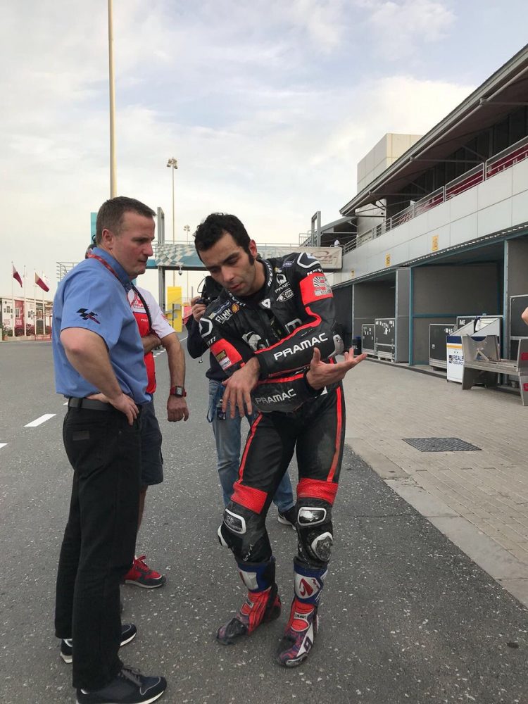 Kecelakaan Horror Jumat Malam Dua Rider Ducati di Qatar 1