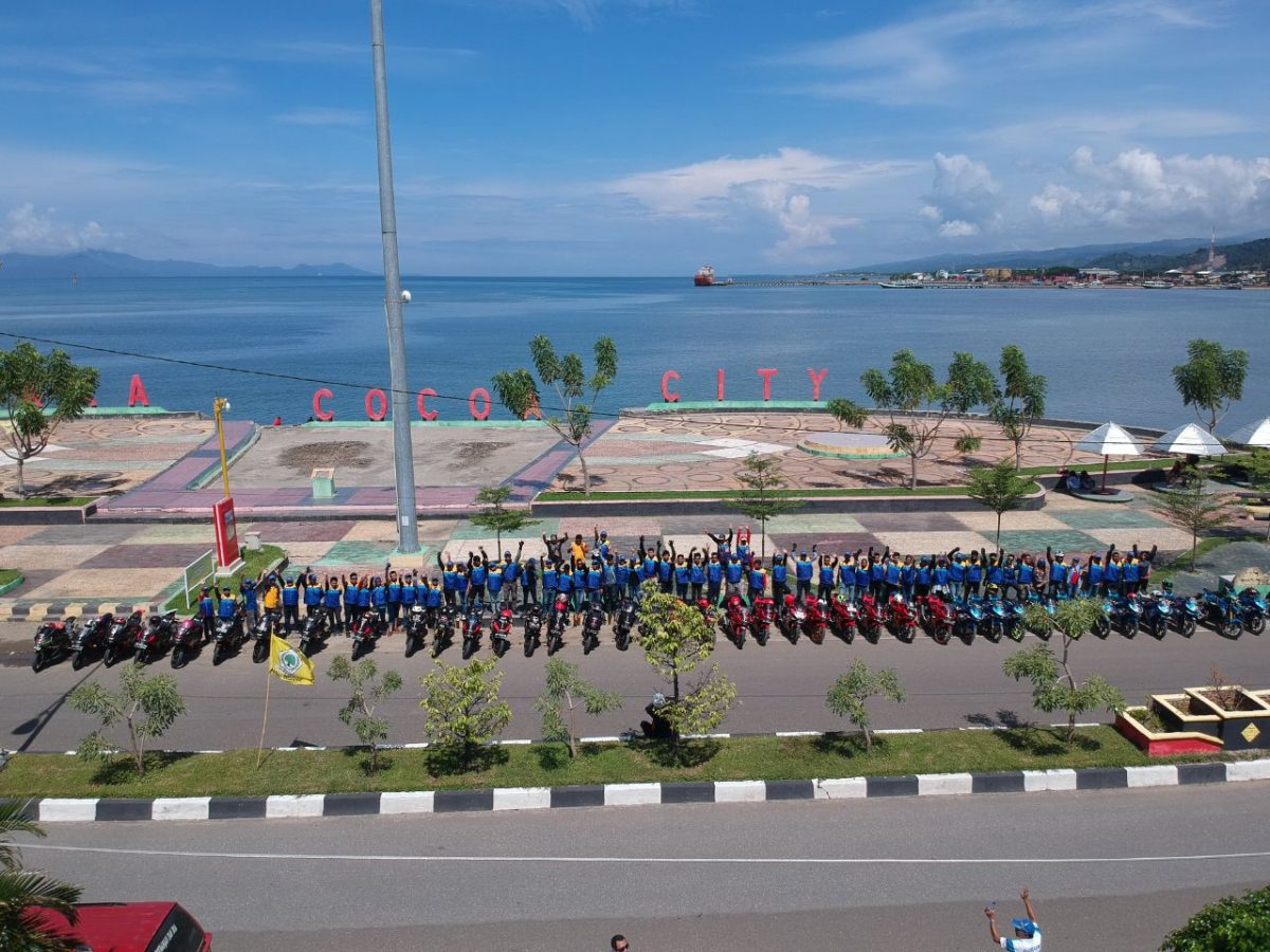 Touring Asik Komunitas Suzuki GSX dari Kendari Menuju Kolaka 1 Touring Wisata Suzuki GSX 150 Season III