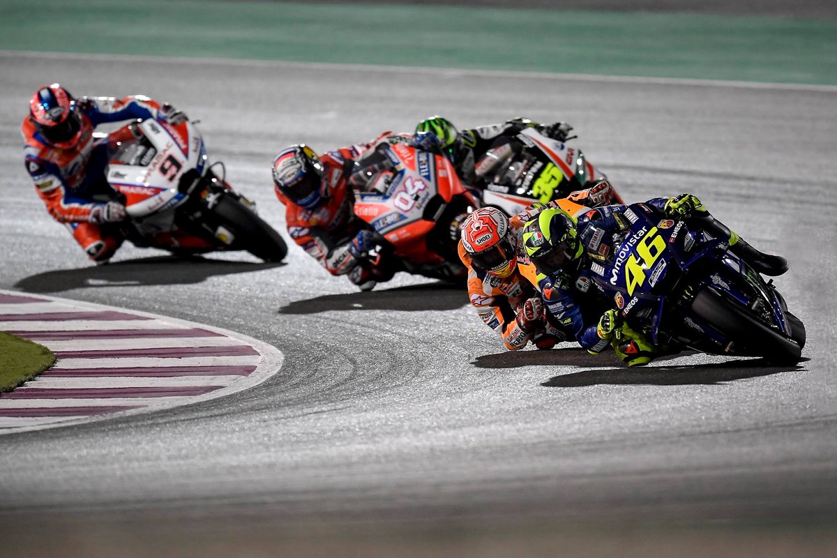 Apakah Valentino Rossi Mengubah Gaya Balapnya Mulai Tahun Ini ? 1 Valentino Rossi Qatar 2018 1