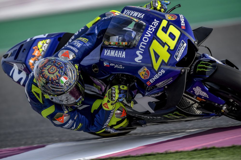 Valentino Rossi Tes Qatar day-2