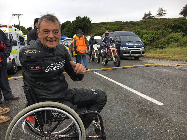 Alan Kempster Pembalap Motor Bertangan dan Kaki Satu itu Meninggal Dunia 2