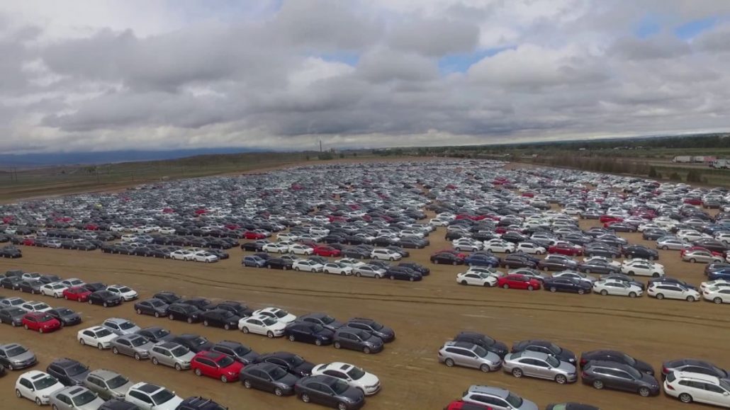 Kota Amsterdam akan Berlakukan Larangan Mobil Diesel 2 Ini Kuburan Mobil Volkswagen Korban Dieselgate