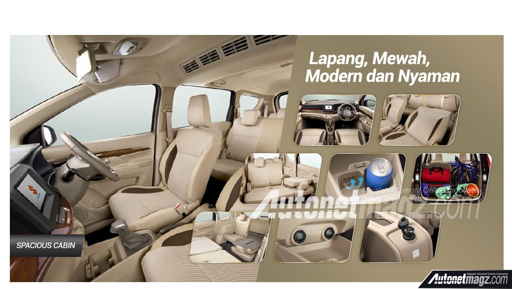 Beda Suzuki Ertiga untuk Lokal dengan Ekspor 2 Kabin All New Suzuki Ertiga 2018 Indonesia