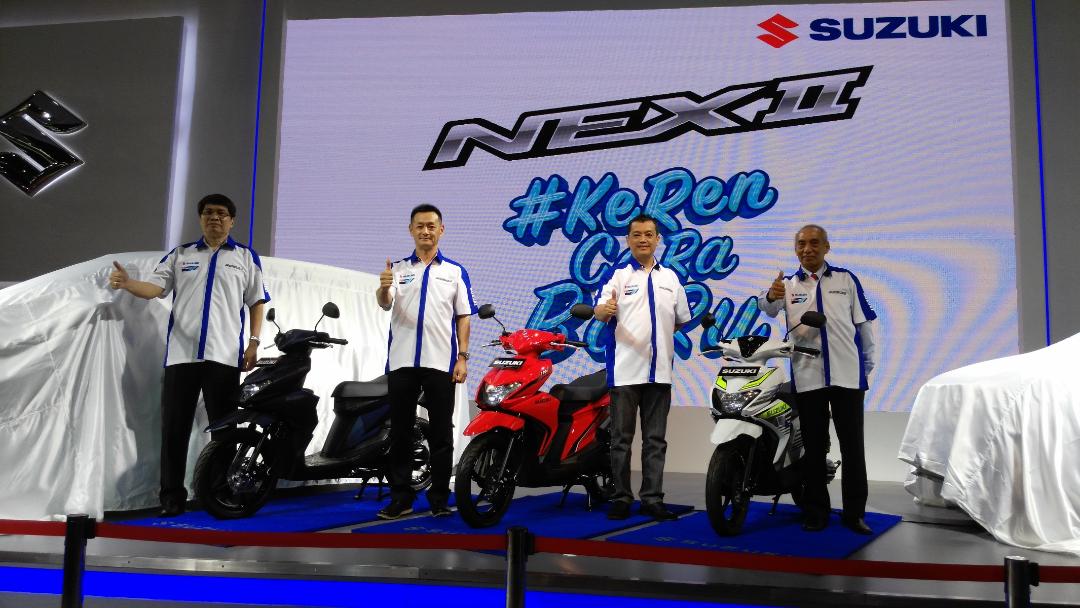 Inilah Suzuki NEX II Skutik Baru Bagi Yang Berjiwa Muda 1 peluncuran Suzuki Nex II