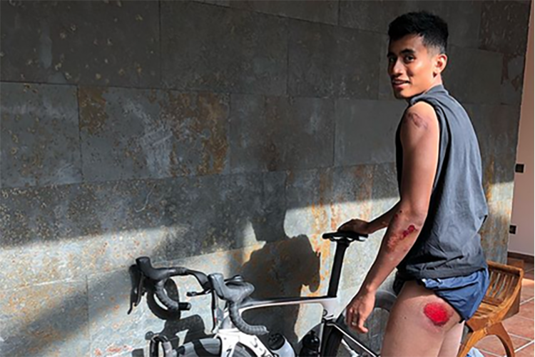 Breaking News : Hafizh Syahrin Kecelakaan Saat Latihan 3 Breaking News Hafizh Syahrin Kecelakaan Saat Latihan 2