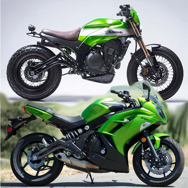 Kawasaki Ninja 650 Harga 160 Juta Ini Diubah Jadi Scrambler dari Bali 3