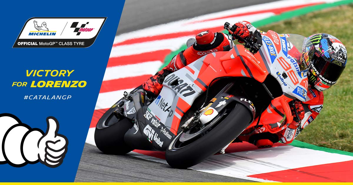 Hasil MotoGP Catalunya 2018 : Jorge Lorenzo- Marc Marquez - Valentino Rossi 3 Jorge Lorenzo