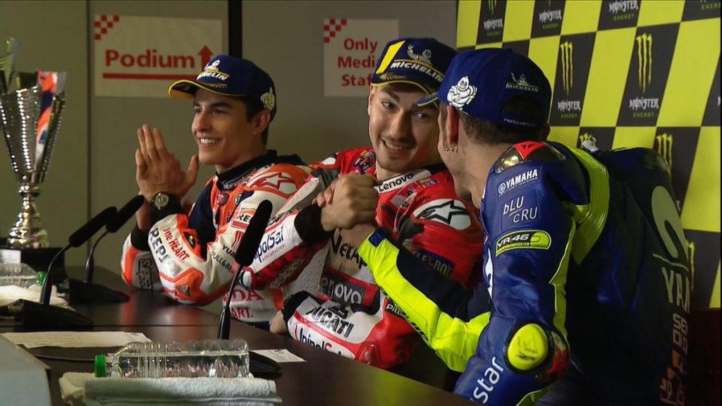 #ThankYouJorge: Rossi Sebut Lorenzo Rival Terbesarnya, Marquez Terkejut! 1 Lorenzo Rossi