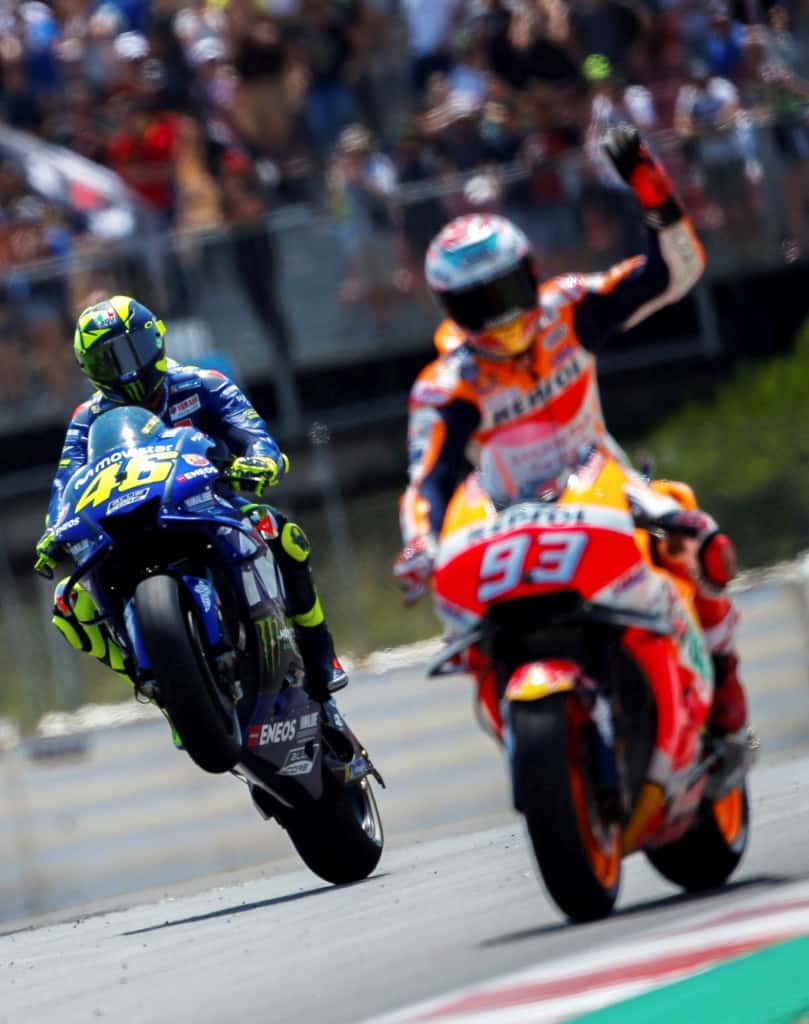 Marc Marquez Lebih Takut Valentino Dibandingkan Dovizioso atau Lorenzo