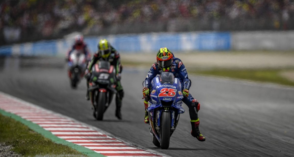 Maverick Vinales Zarco Catalunya 2018