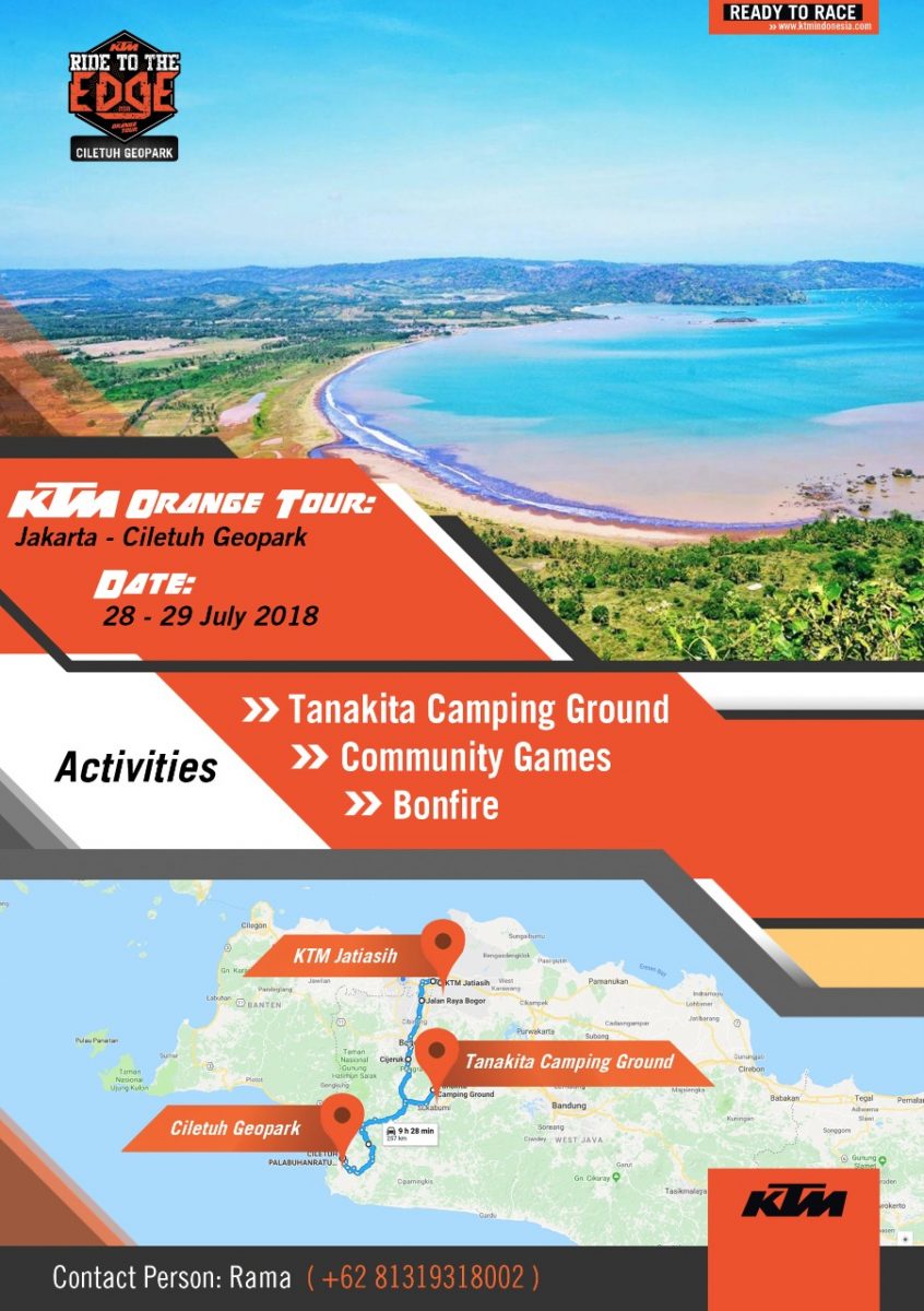 KTM Orange Tour Jakarta Cileteuh 3