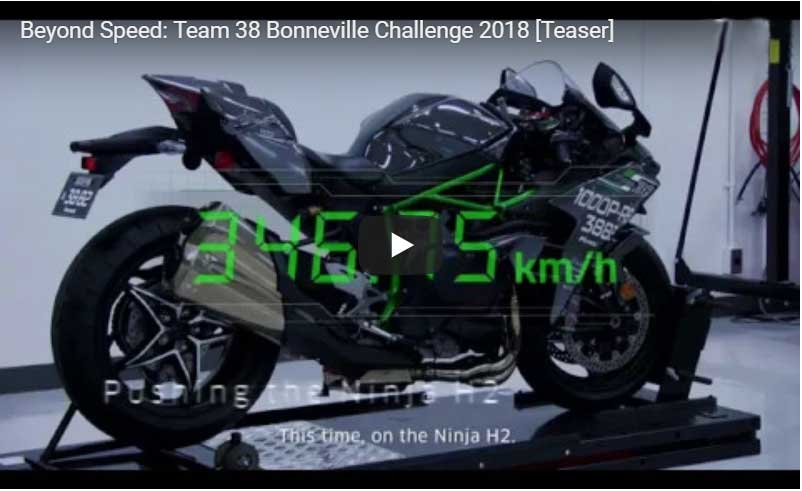 Kawasaki Ninja H2 Mencoba Pecahkan Rekor Baru Lagi 2018